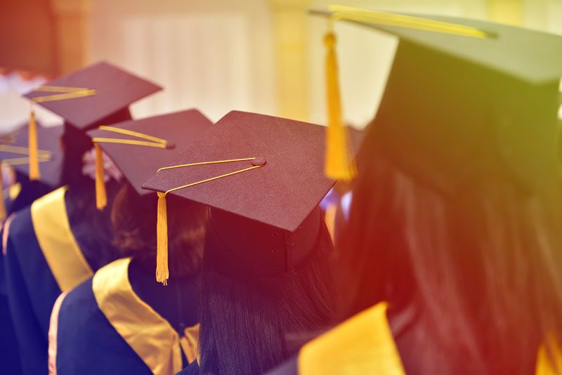 college graduation, dispel the misconception that community colleges are second-class institutions